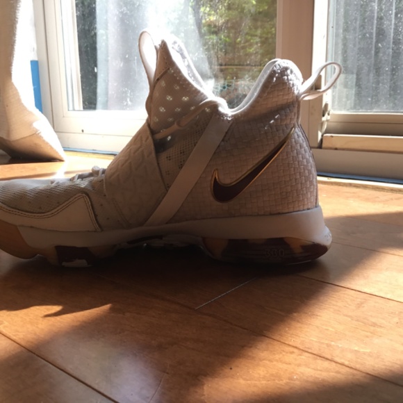 Nike lebron XIV white/team gum light brown - Picture 3 of 6